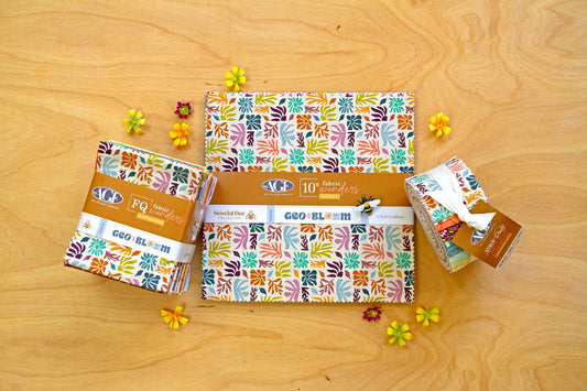 Geobloom by Sewcial bee Collective for AGF 25 Fat Quarter Bundle
