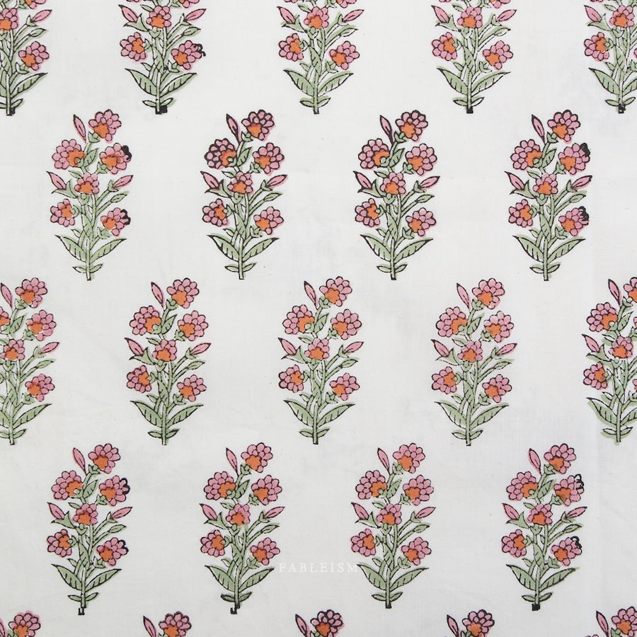 Indian Block Prints Cottage by Fableism 16 FQ Bundle