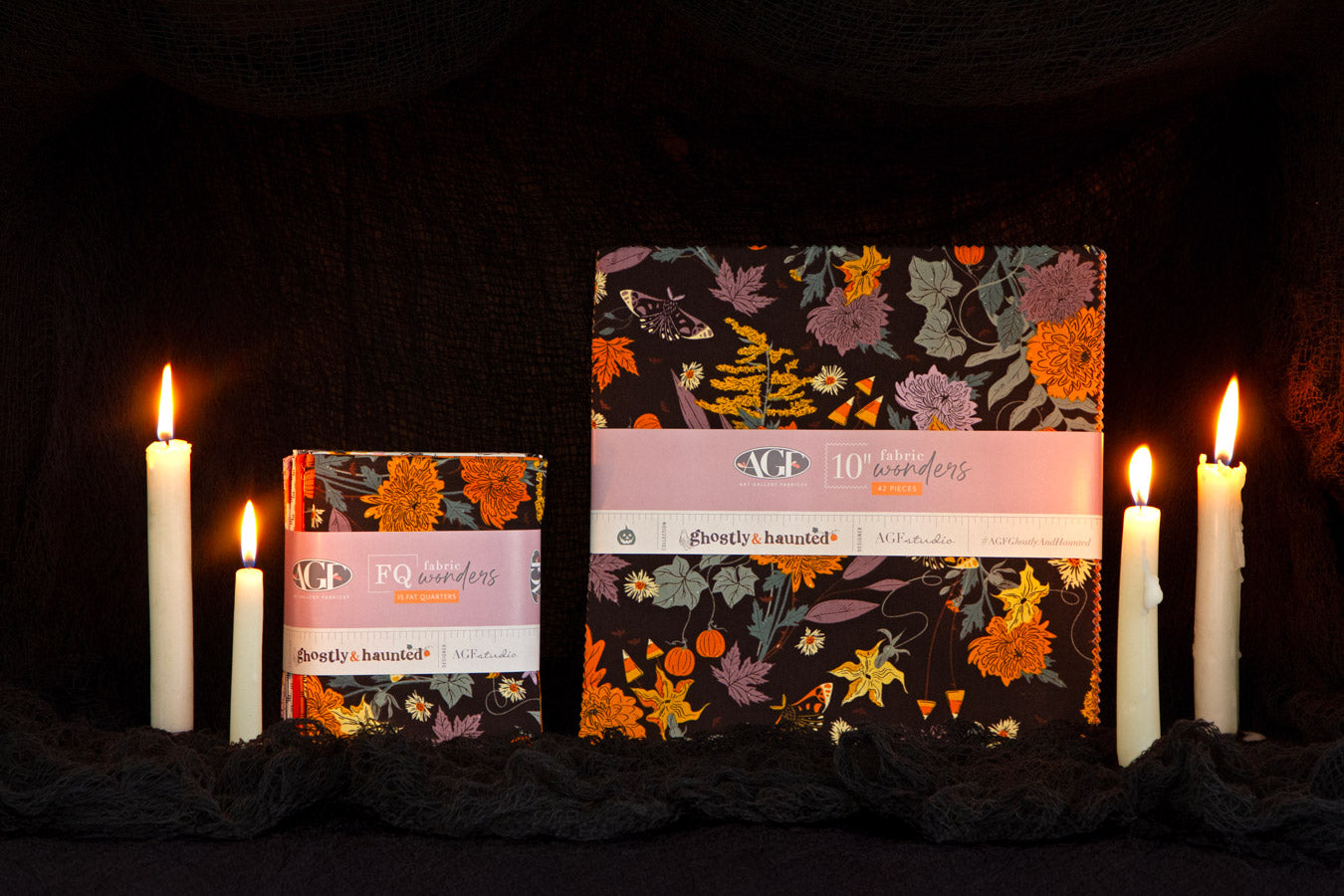 Ghostly & Haunted by AGF Studio for AGF 15 Fat Quarter Bundle