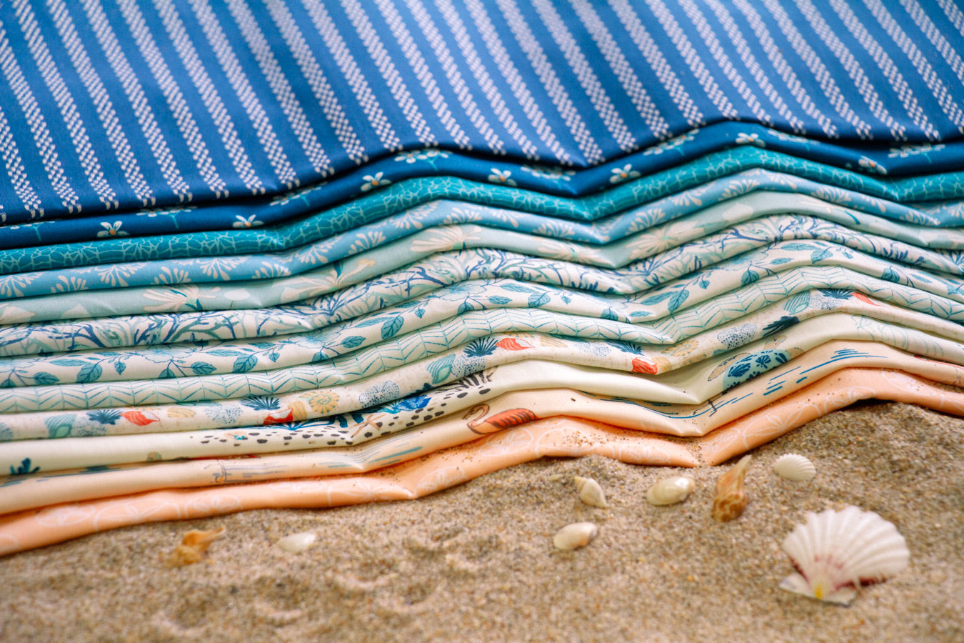 Gulf Breeze by Becca Plymale for AGF 12 Fat Quarter Bundle