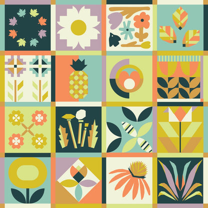 Modern Botanical Sampler 2026 Quilt Kit
