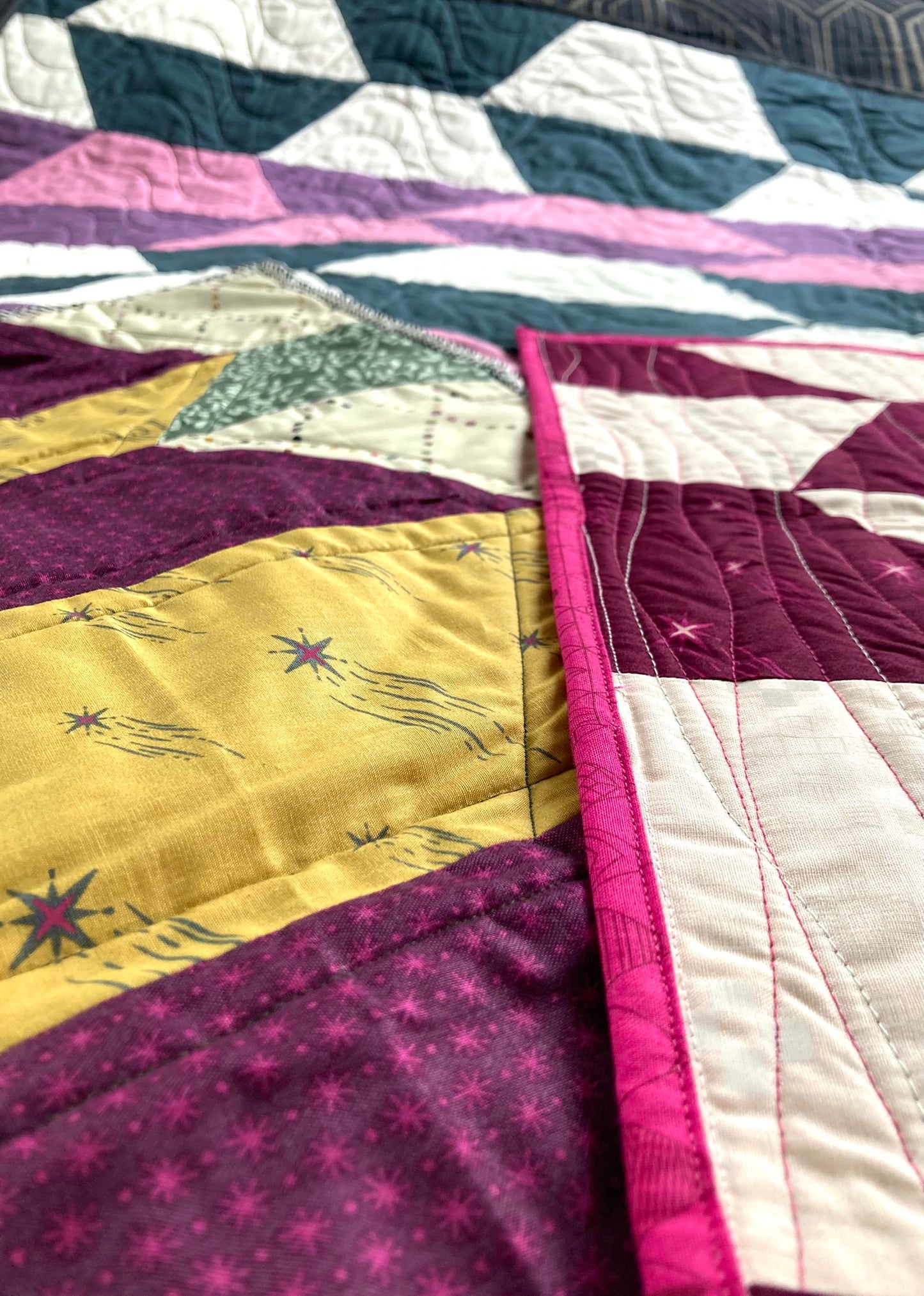 The Busted Beehive Quilt