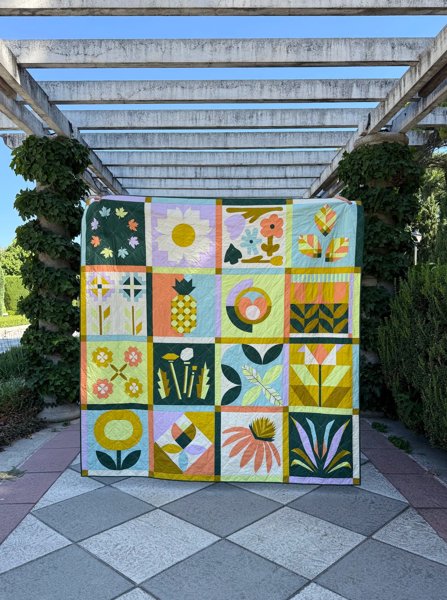 Modern Botanical Sampler 2026 Quilt Kit
