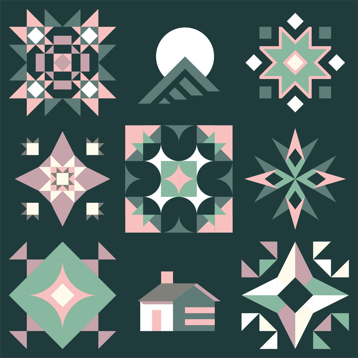 Solstice Sampler 2026 Quilt Kit