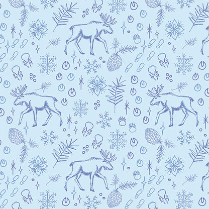 Frost & Fir by The Sewcial Bee Collective for AGF 25 Fat Quarter Bundle