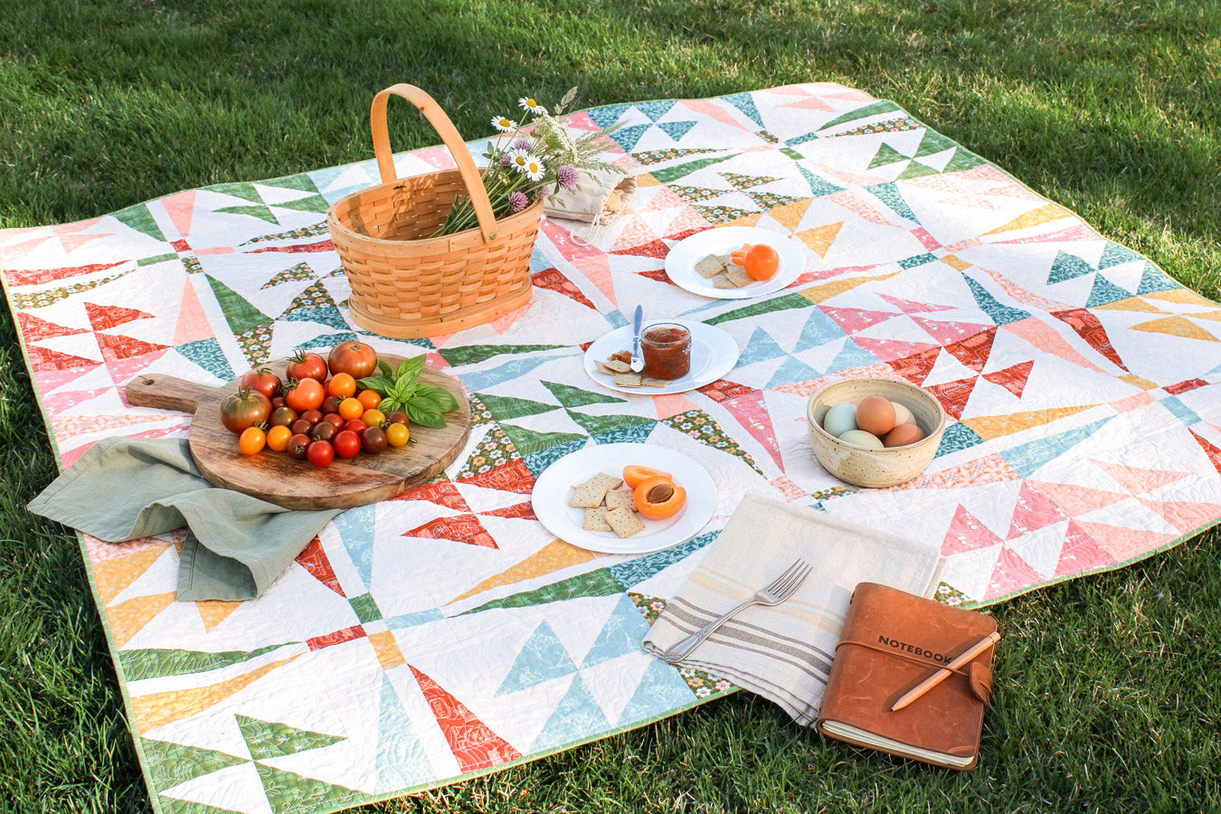Summer Homestead by The Sewcial Bee Collective for AGF 30 Fat Quarter Bundle