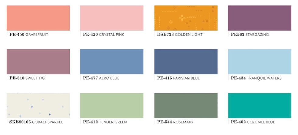 Frost & Fir by The Sewcial Bee Collective for AGF 25 Fat Quarter Bundle