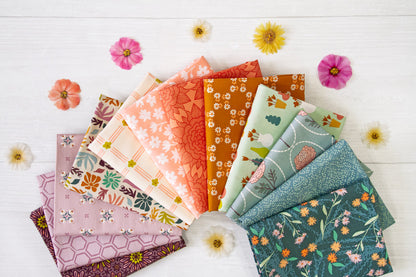 Geobloom by Sewcial bee Collective for AGF 25 Fat Quarter Bundle