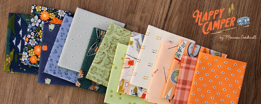 Happy Camper by Maureen Cracknell for AGF 14 Fat Quarter Bundle