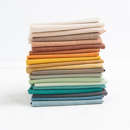 Landscape Watercolour Wovens by Fableism 20 Fat Quarter Bundle