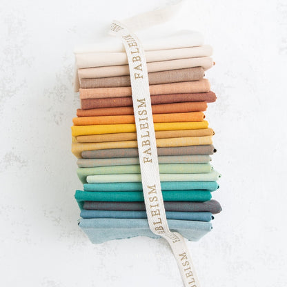 Landscape Watercolour Wovens by Fableism 20 Fat Quarter Bundle