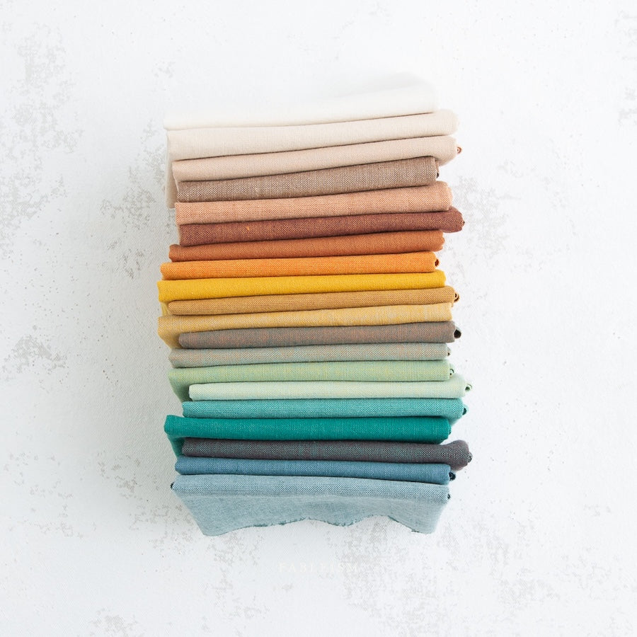 Landscape Watercolour Wovens by Fableism 20 Fat Quarter Bundle