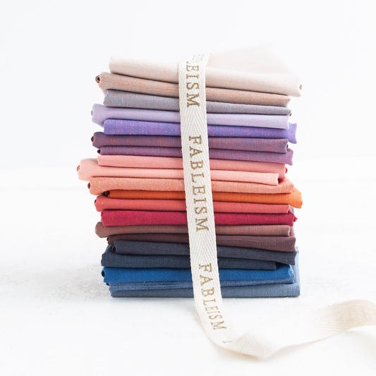 Skyscape Watercolour Wovens by Fableism 20 Fat Quarter Bundle